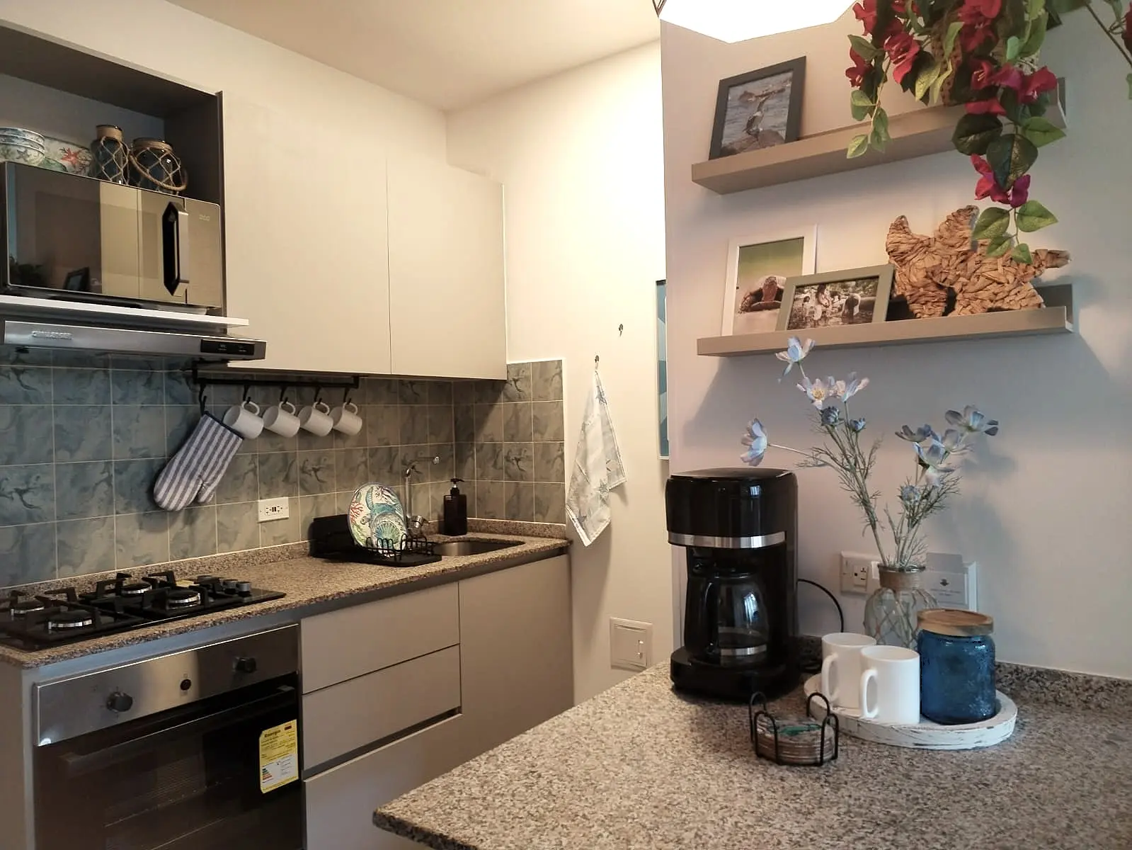 Cocina equipada del apartamento